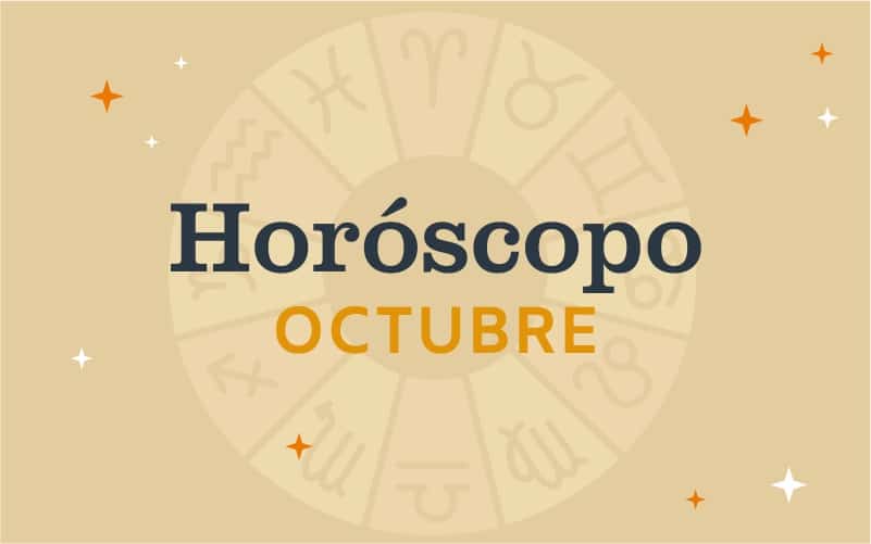 Horóscopo y decretos para el mes de octubre